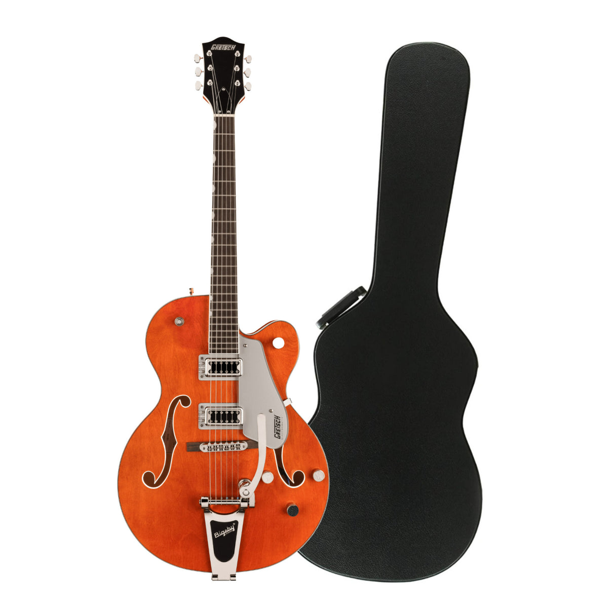 Gretsch G5420T Electromatic Classic 6-String Guitar (Orange) with Hardshell Case