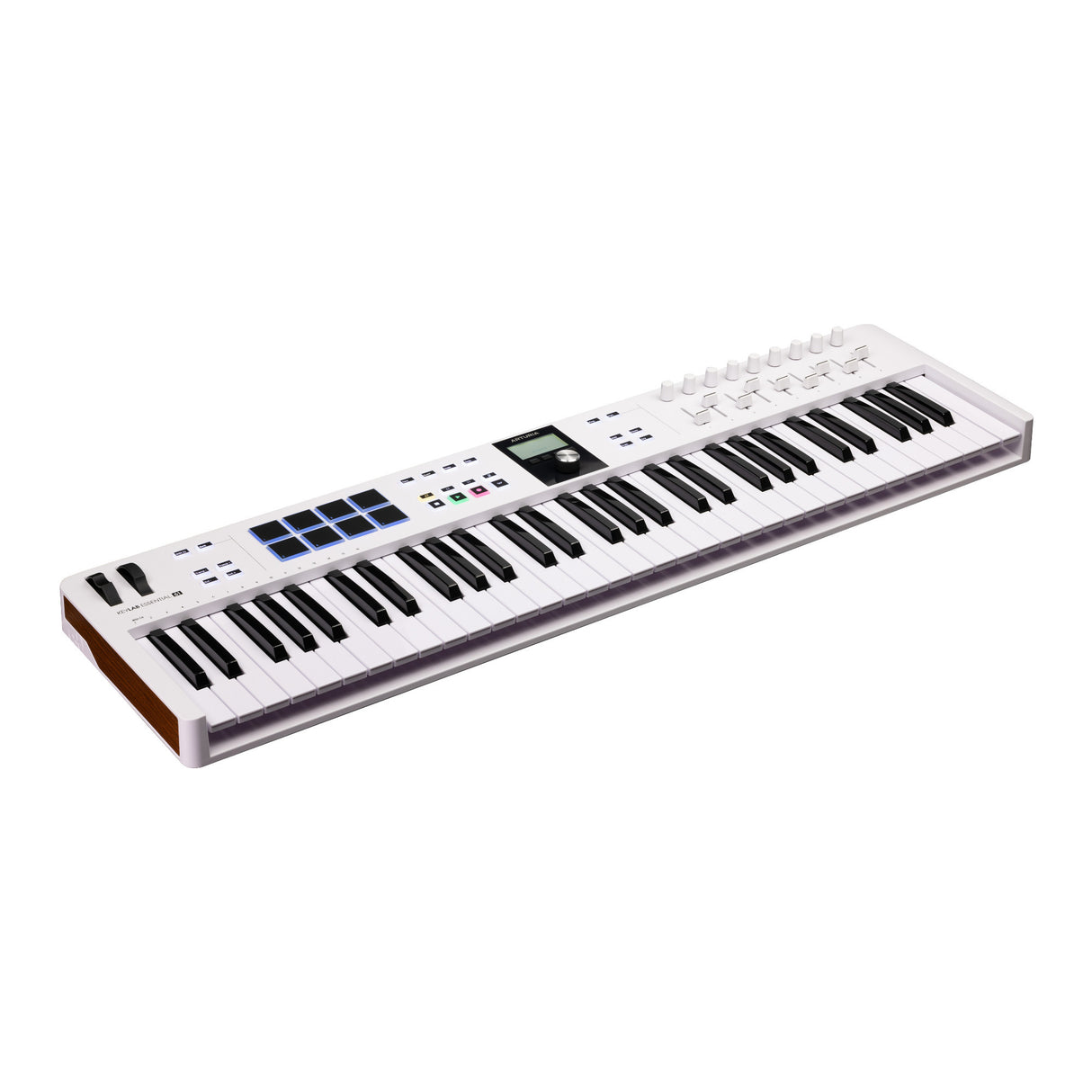 Arturia KeyLab Essential 61 mk3 MIDI Universal Keyboard Controller (White)