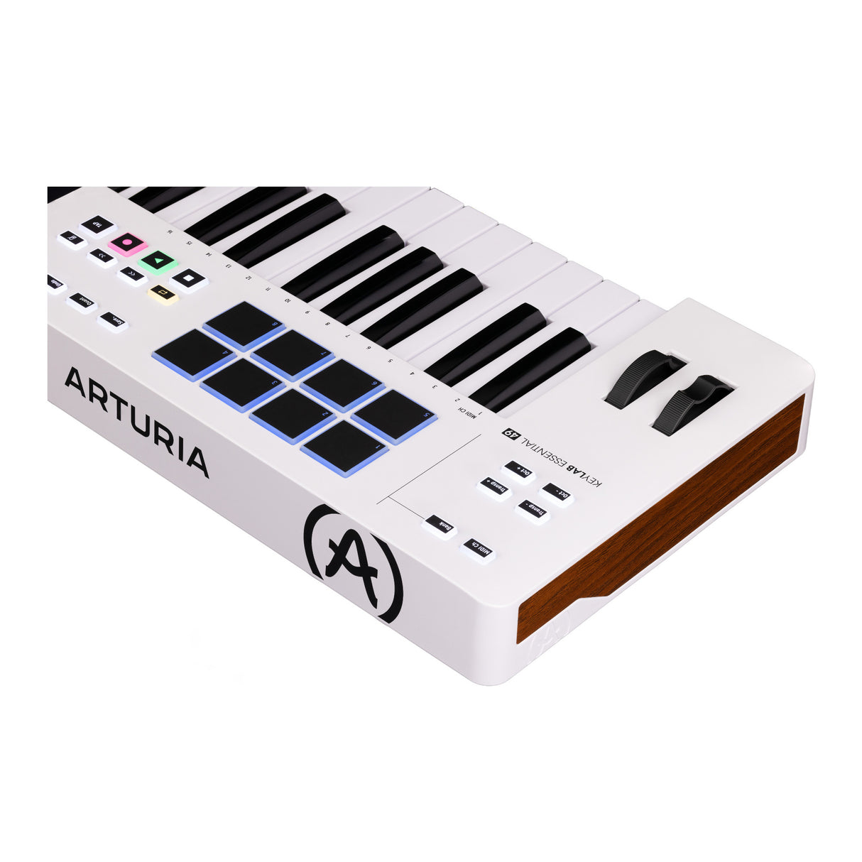 Arturia KeyLab Essential 61 mk3 MIDI Universal Keyboard Controller (White)