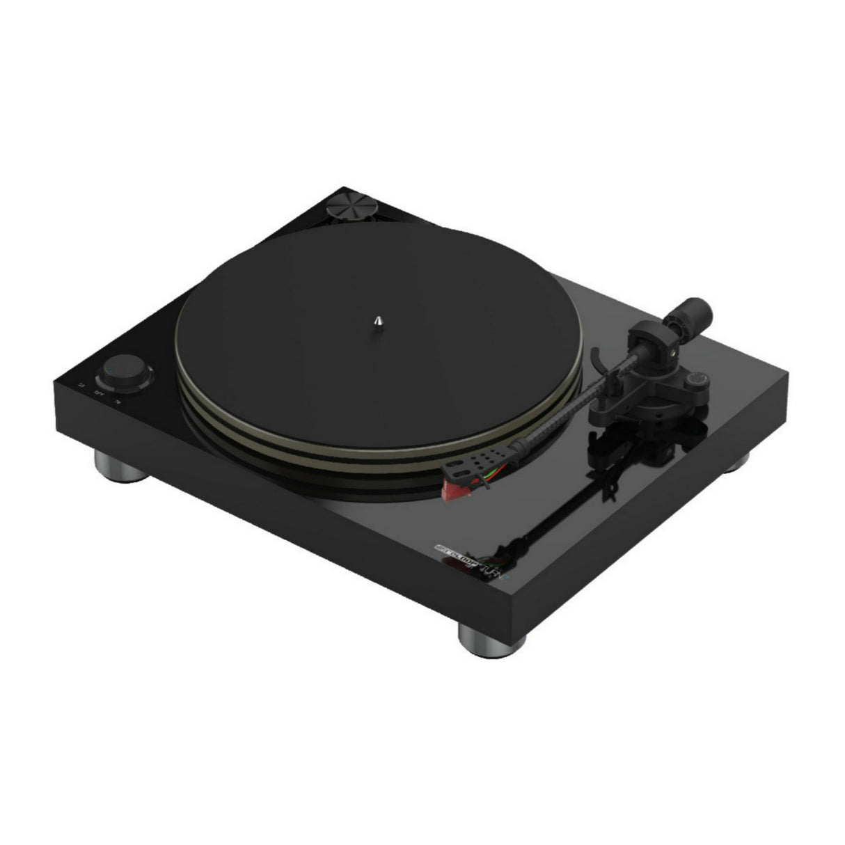 Reloop Turn 7 Premium HiFi Belt Drive USB Turntable System (Black) Bundle