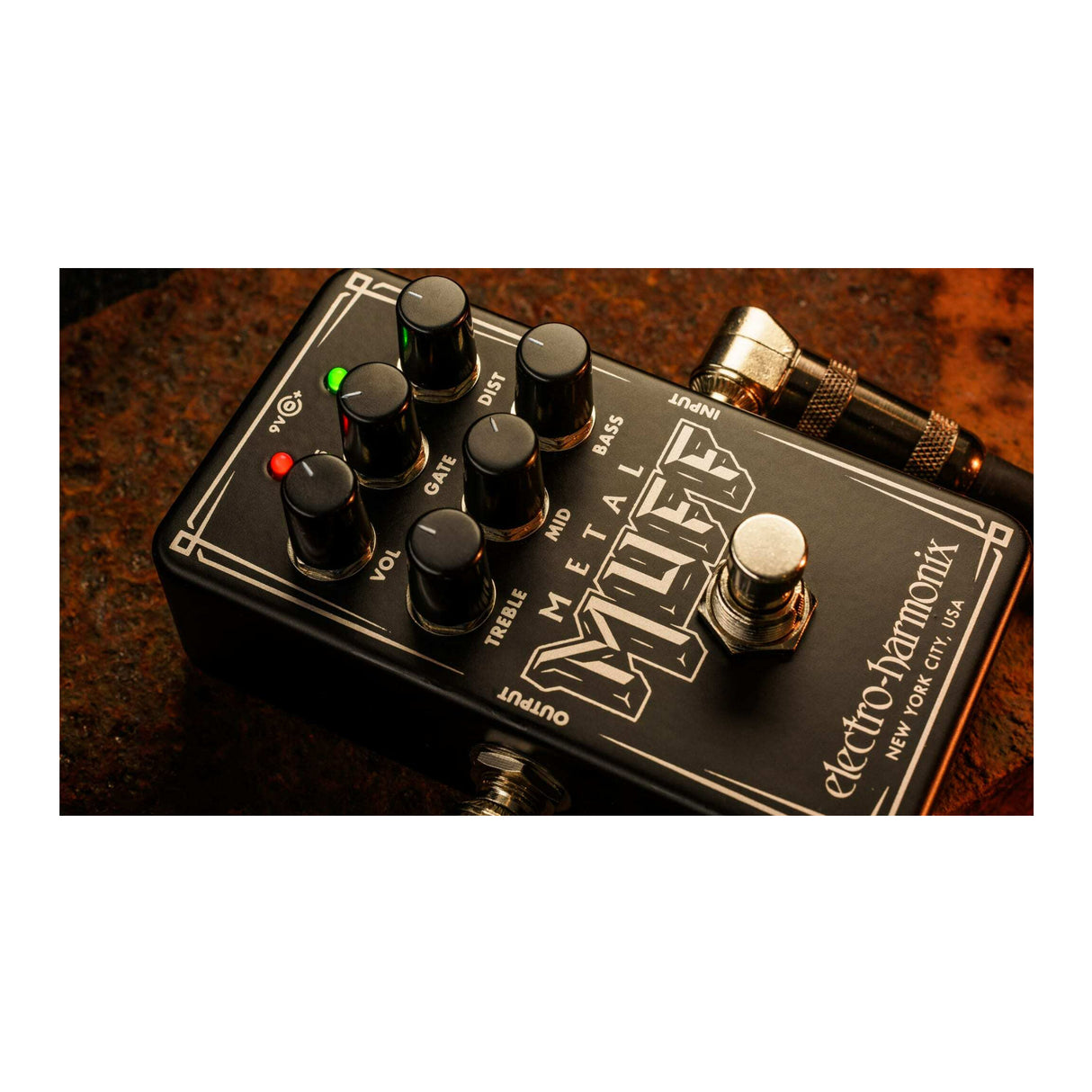 Electro-Harmonix Nano Metal Muff Distortion Compact Pedal with Noise Gate