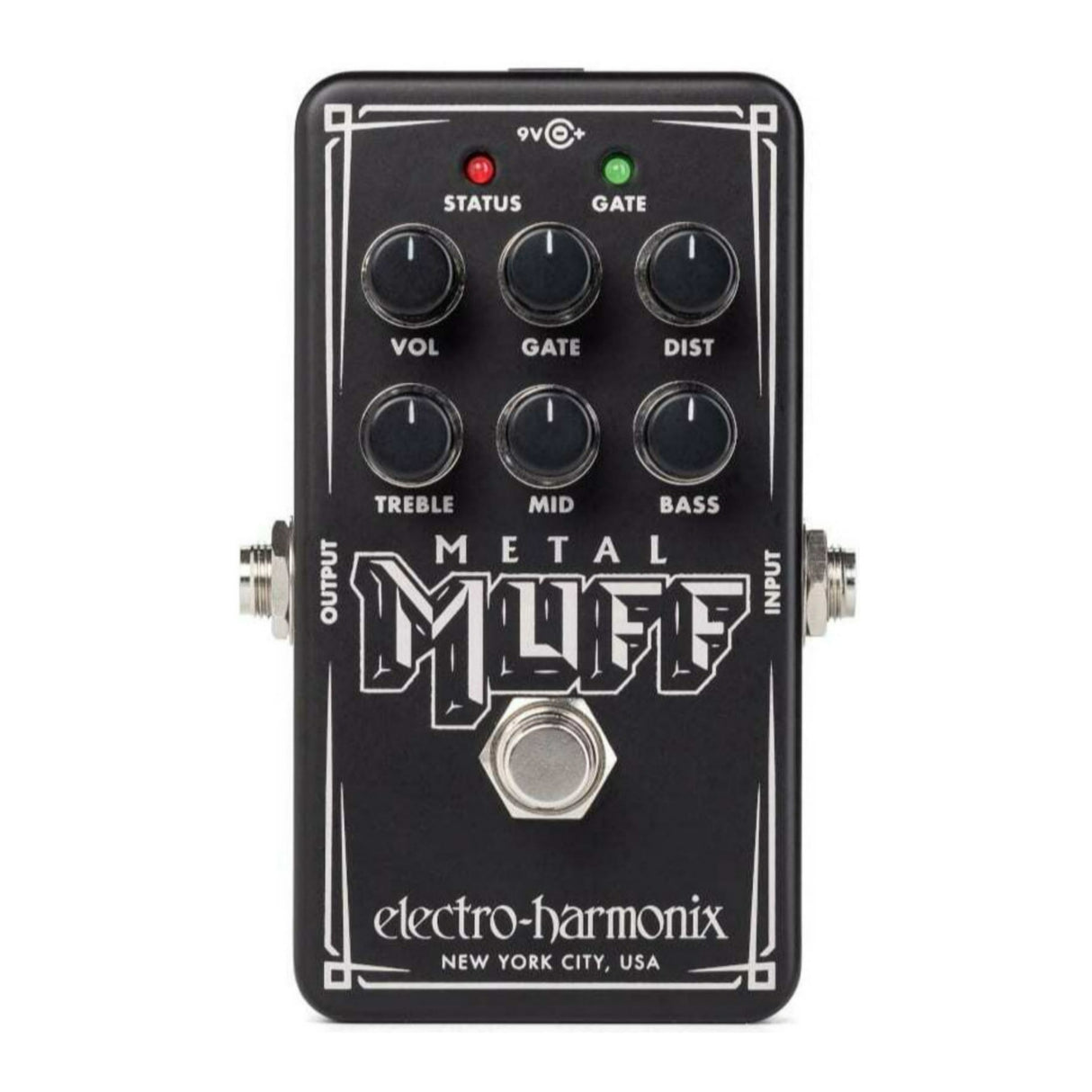 Electro-Harmonix Nano Metal Muff Distortion Compact Pedal with Noise Gate