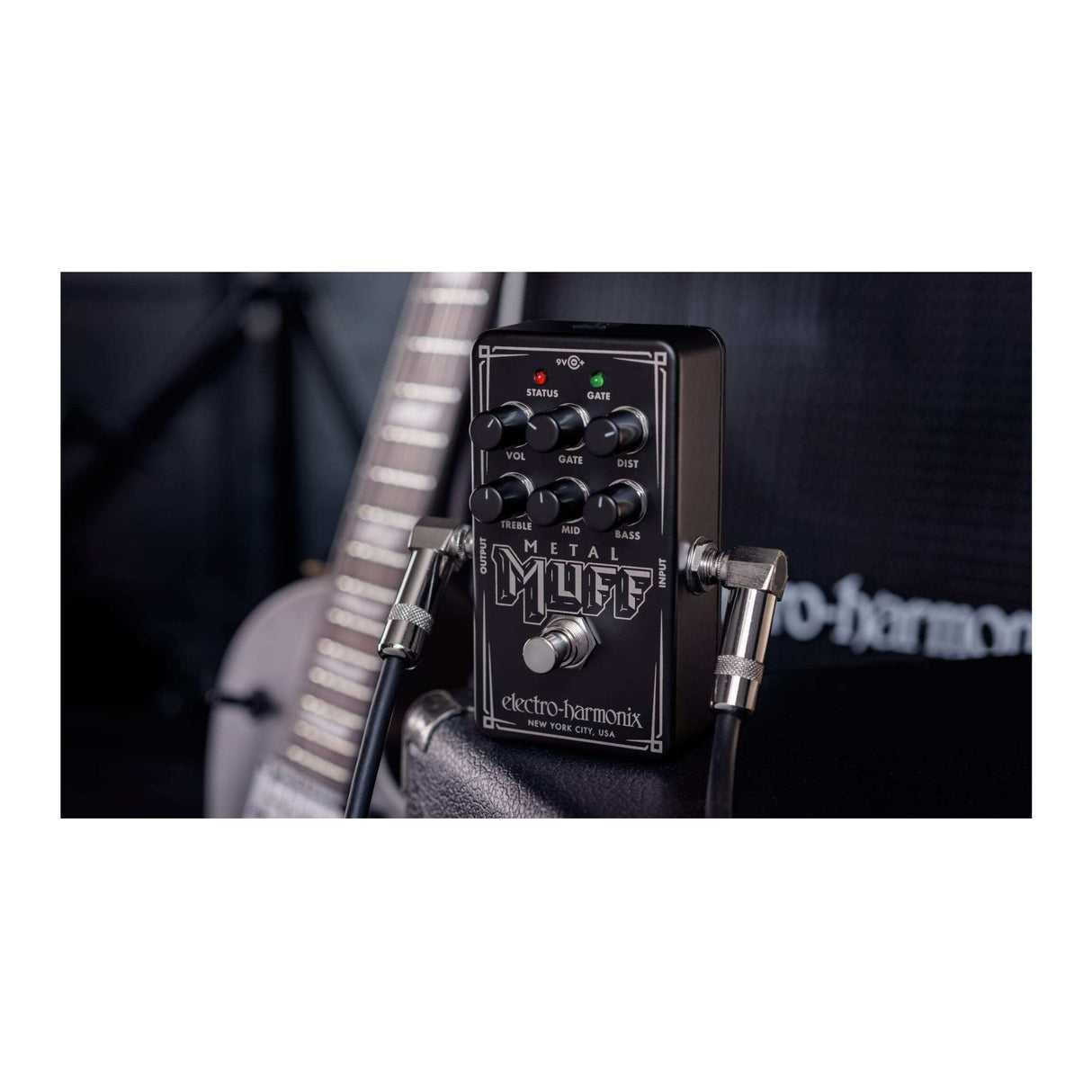 Electro-Harmonix Nano Metal Muff Distortion Compact Pedal with Noise Gate