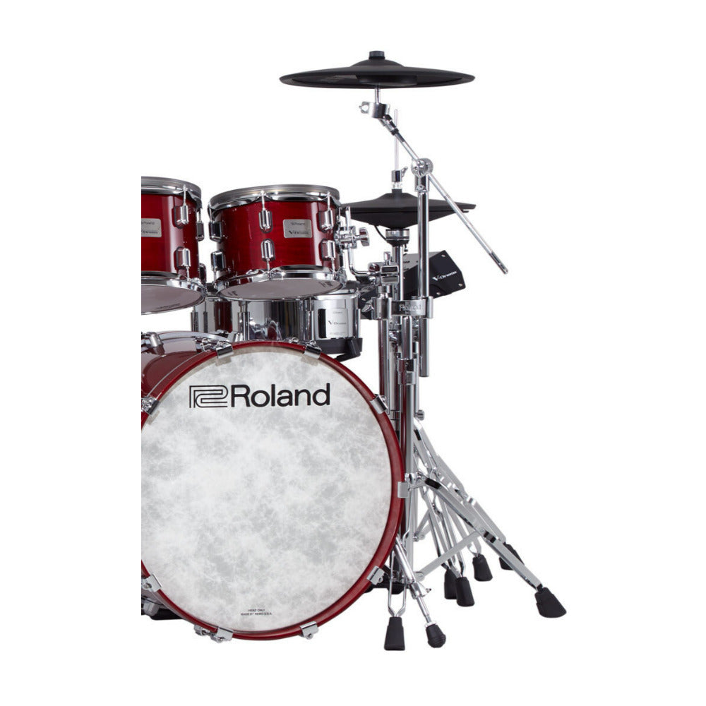 Roland VAD706G2GC V-Drums Acoustic Design Electronic Drum Set (Gloss Cherry)