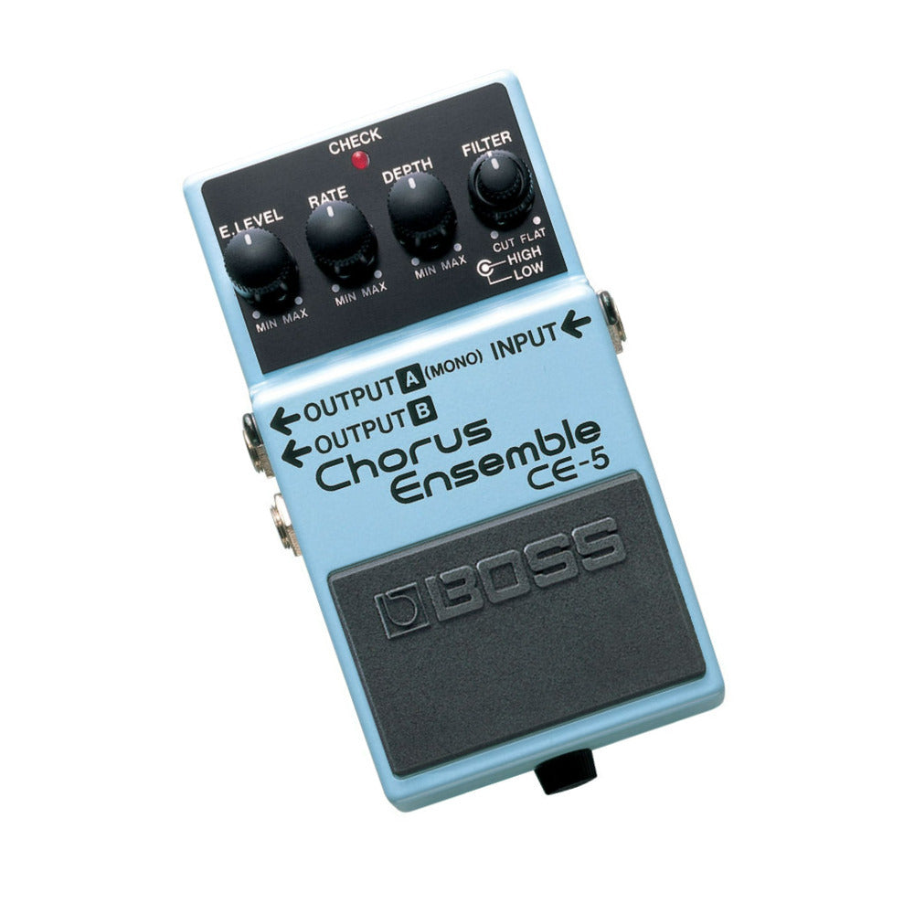 BOSS CE-5 Stereo Chorus Ensemble Compact Pedal for Any Kind of Chorus Effect (Open Box)