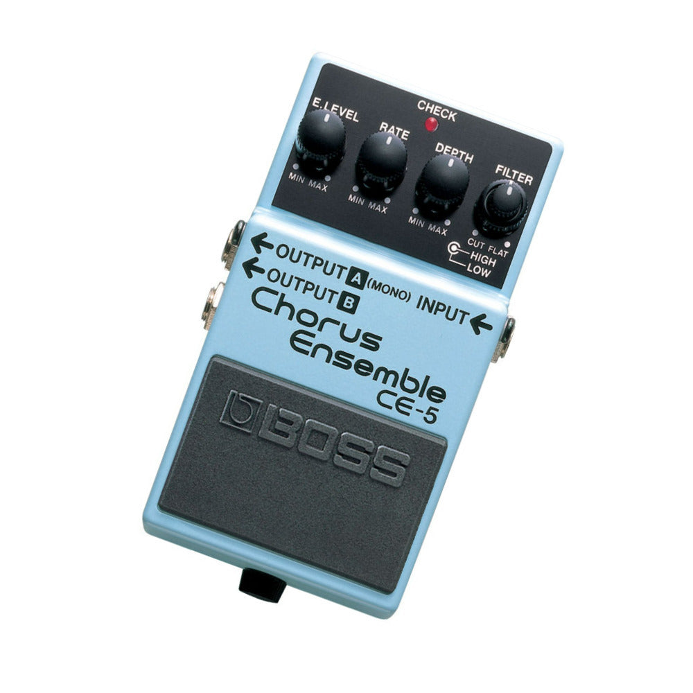BOSS CE-5 Stereo Chorus Ensemble Compact Pedal for Any Kind of Chorus Effect