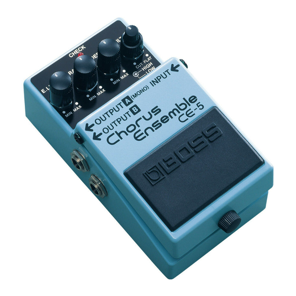 BOSS CE-5 Stereo Chorus Ensemble Compact Pedal for Any Kind of Chorus Effect (Open Box)