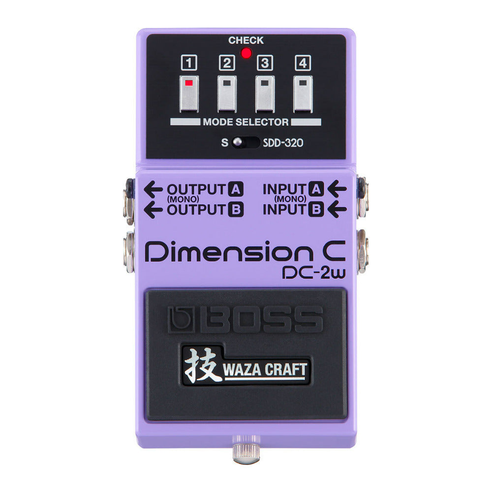 BOSS DC-2W Four Button Preset I/O Four Switches Waza Craft Dimension C Pedal