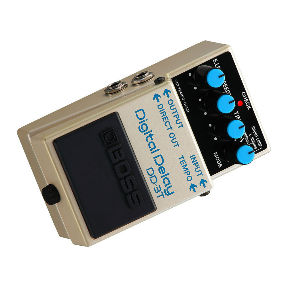 BOSS DD-3T Tap Tempo Direct Output Jack for Wet/Dry Setups Digital Delay Pedal