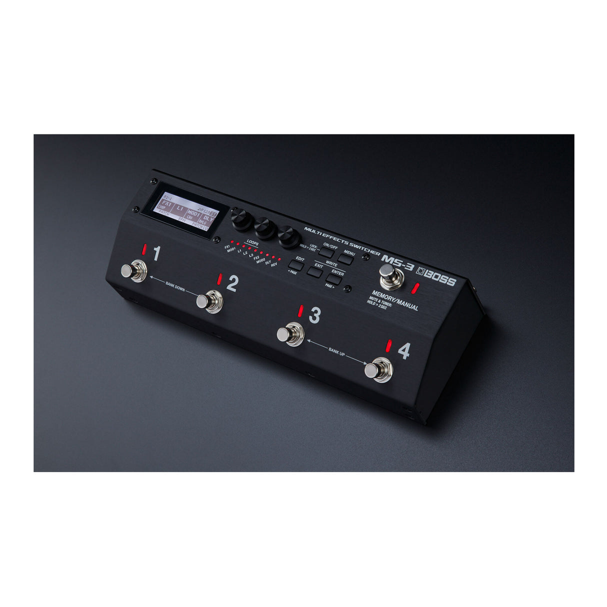 BOSS Multi Effects Switcher with Complete Foot Control, USB, and Remote Editing
