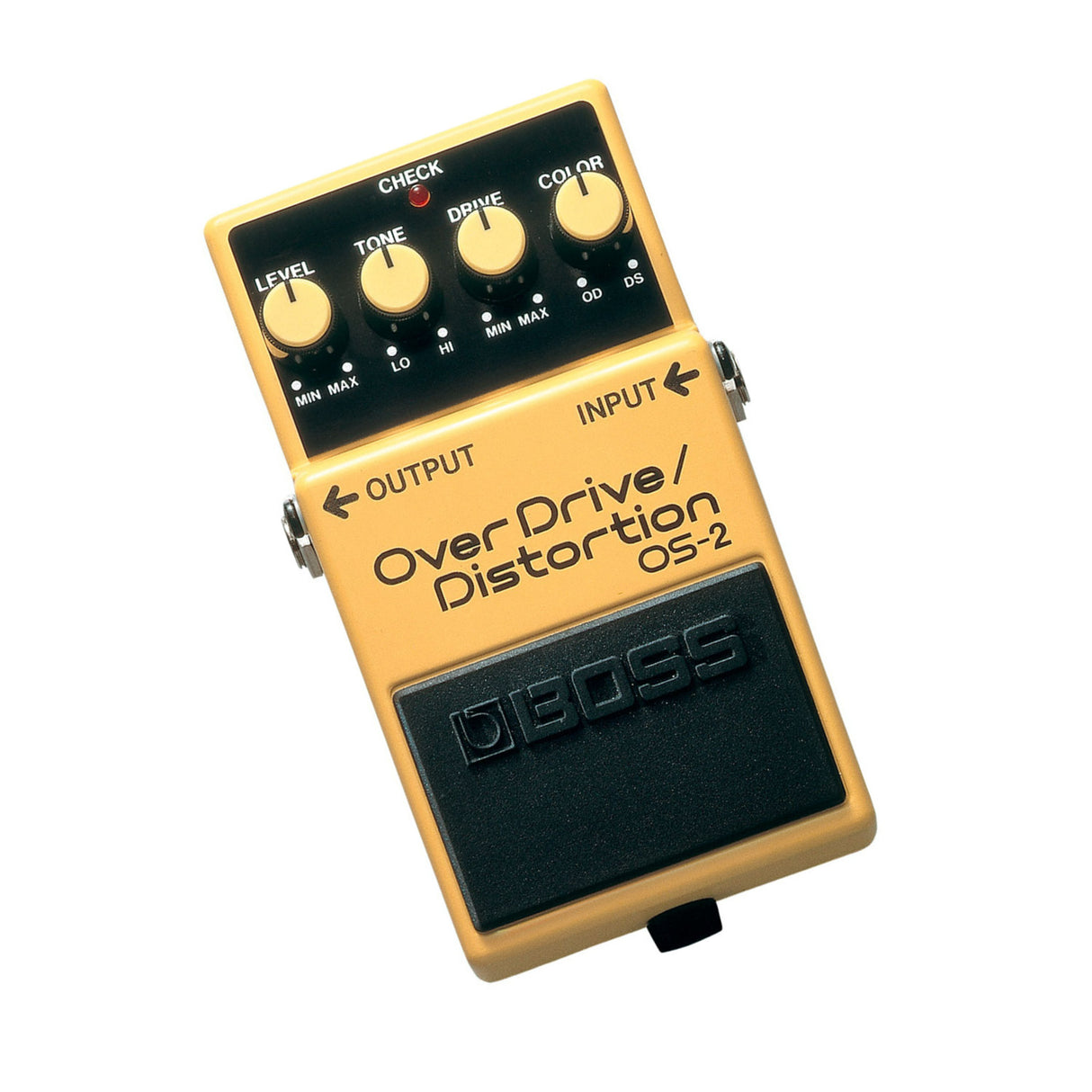 Boss OS-2 Battery and Adapter Powered Flexible Overdrive Distortion Pedal