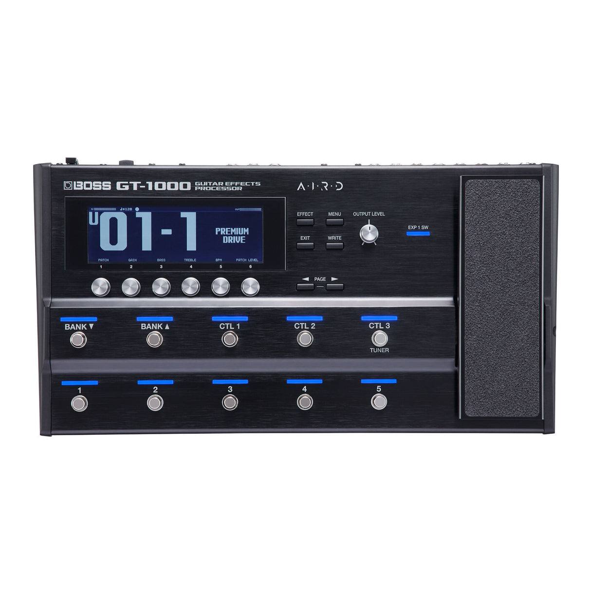 BOSS GT-1000 Guitar Multi-Effects Processor with Musical Guitar Amplifiers