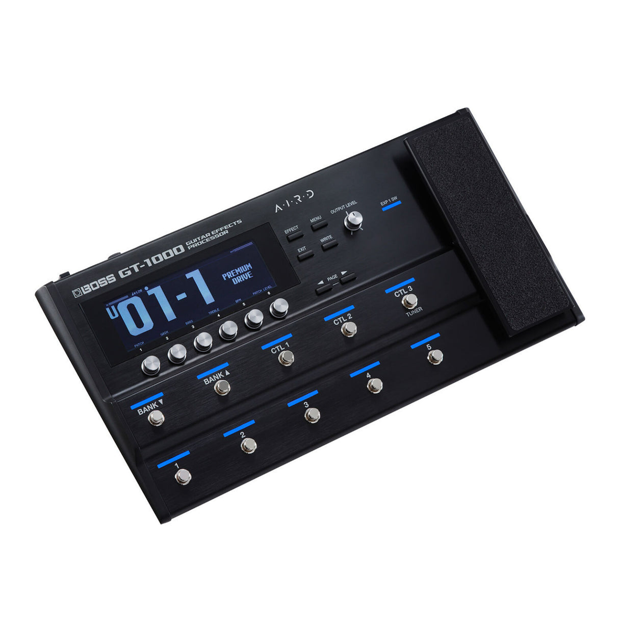 BOSS GT-1000 Guitar Multi-Effects Processor with Musical Guitar Amplifiers