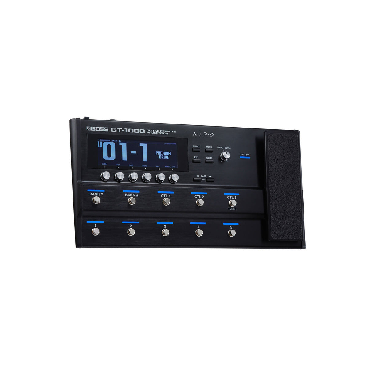 BOSS GT-1000 Guitar Multi-Effects Processor with Musical Guitar Amplifiers