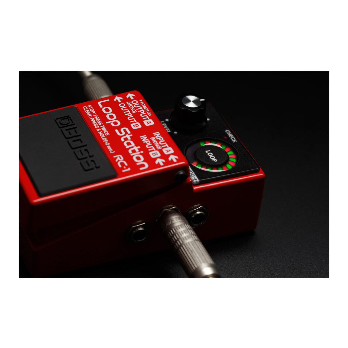 BOSS RC-1 Loop Station with Innovative Loop Indicator, Battery, and AC Power