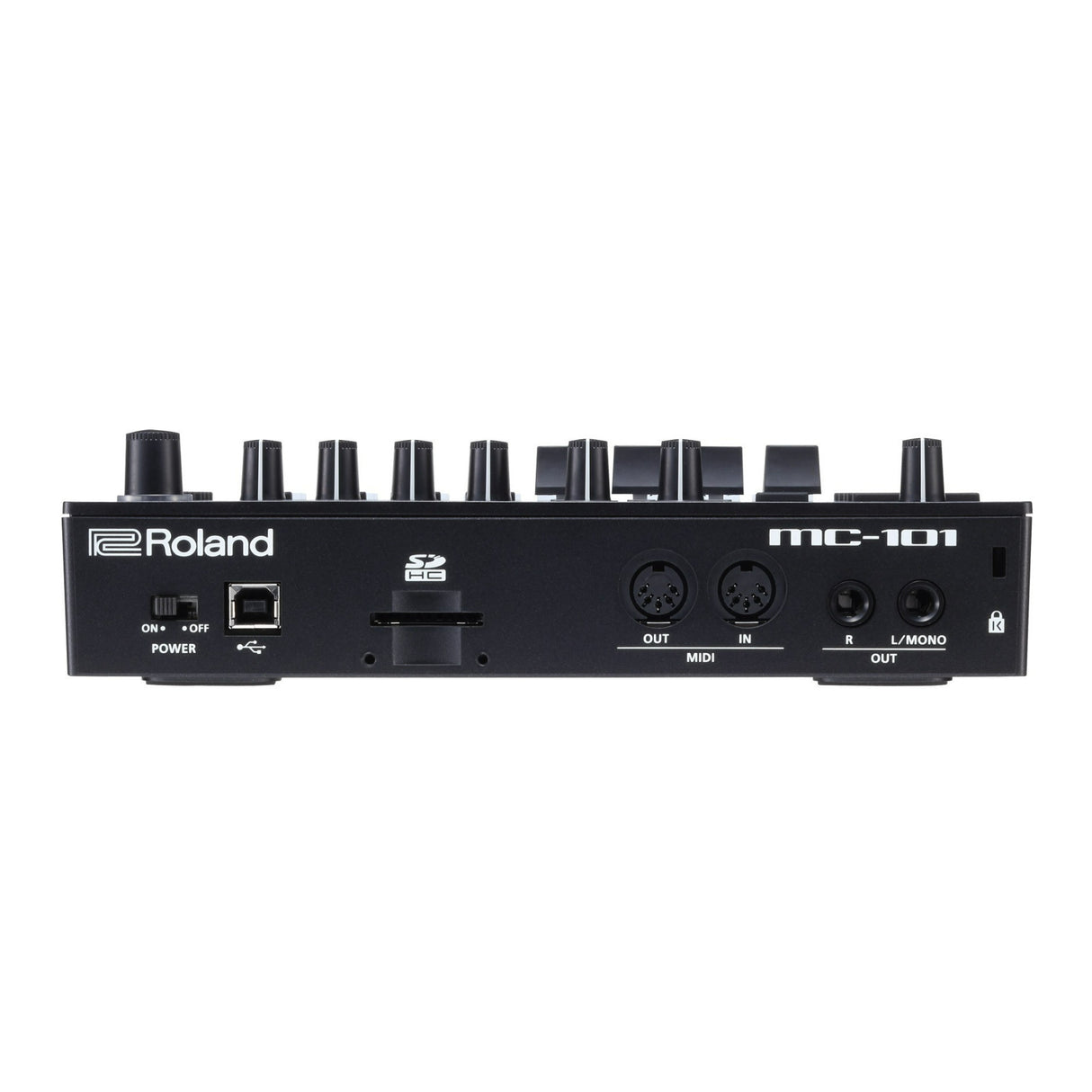 Roland MC-101 Compact Portable Four-Track 16 RGB Pads 64 Clips Groovebox