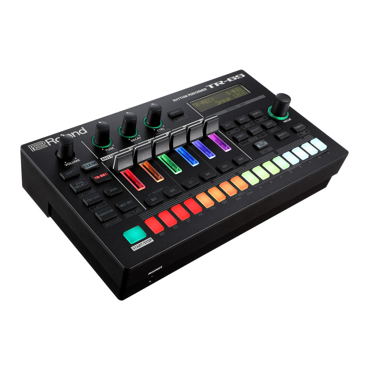 Roland Compact Battery-Powered Drum Machine with Editable FM Sound Engine