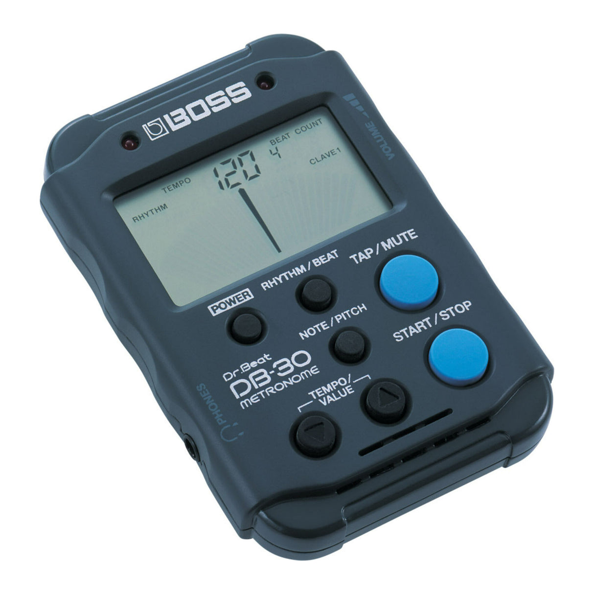 BOSS DB-30 Dr. Beat Portable Rugged Built Nine Rhythm Types Large LCD Metronome