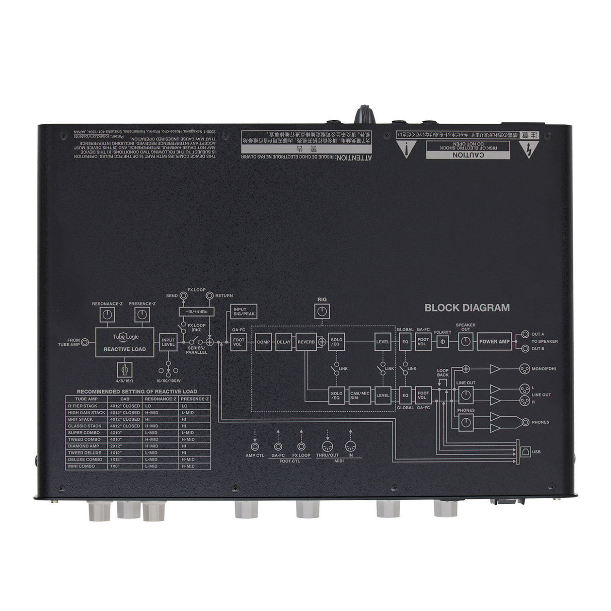 BOSS Guitar WAZA Tube Logic Design Amplifier Expander with 32 Onboard IR Slots