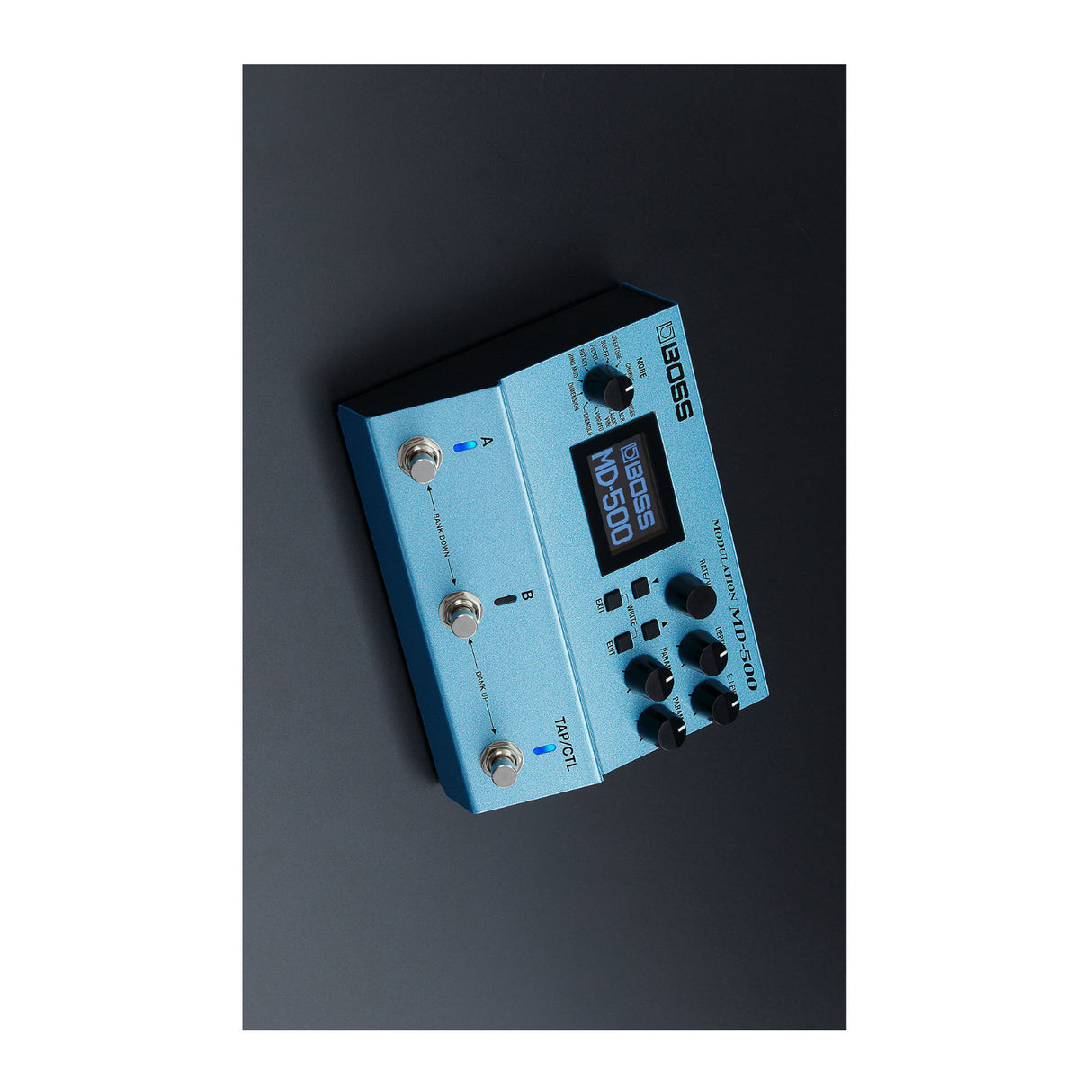 BOSS MD-500 Modulation Pedal with 12 Modes and 28 Modulation Types