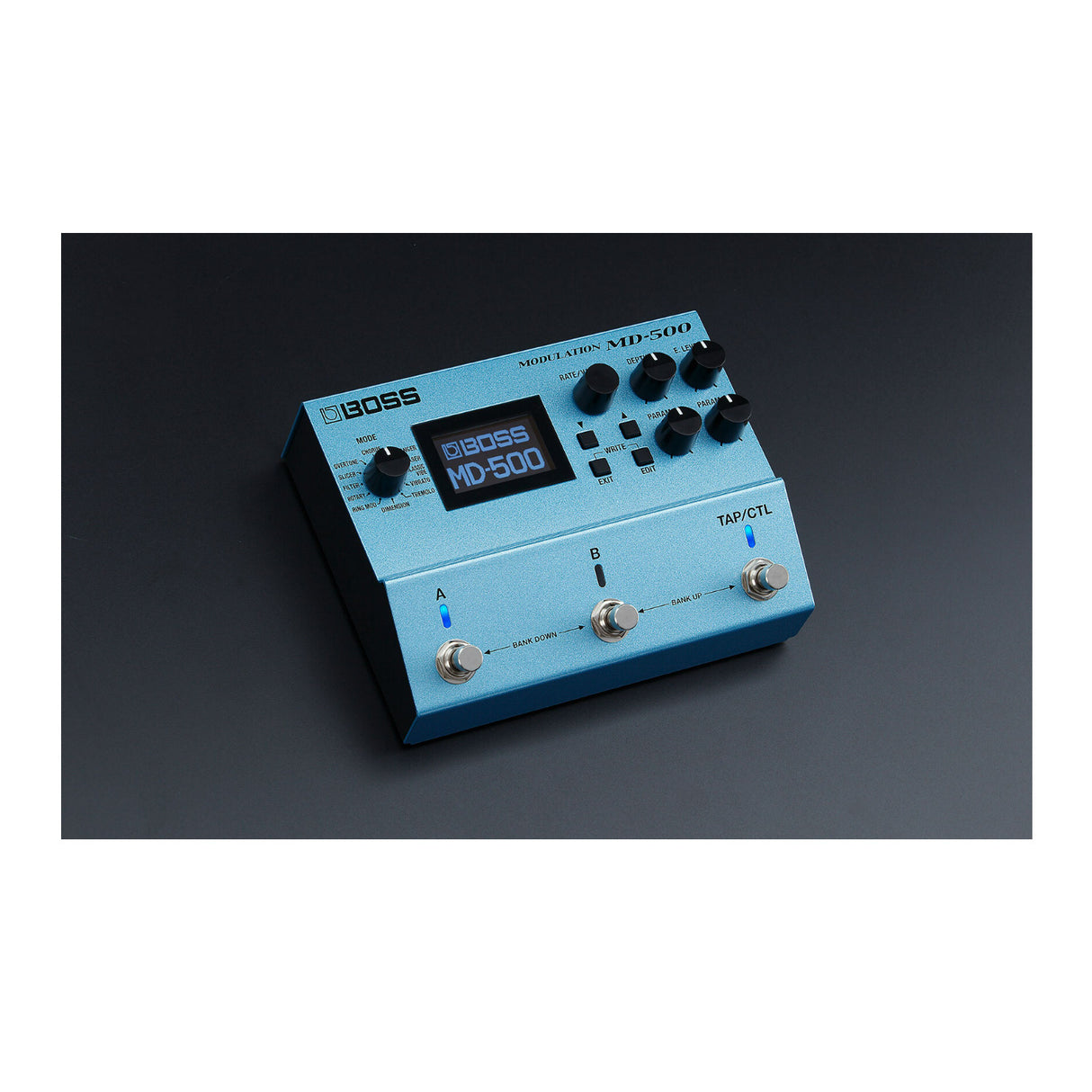 BOSS MD-500 Modulation Pedal with 12 Modes and 28 Modulation Types