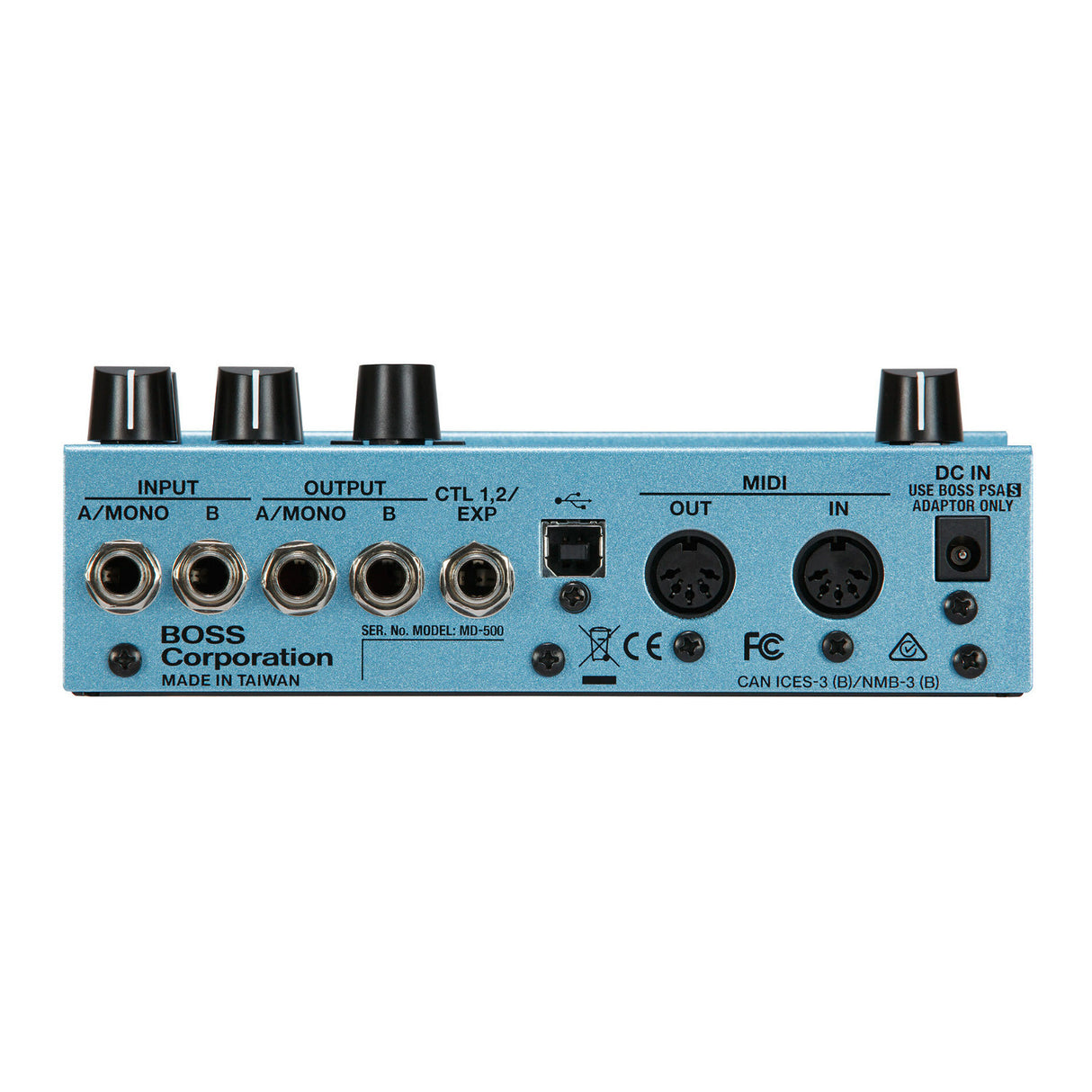 BOSS MD-500 Modulation Pedal with 12 Modes and 28 Modulation Types