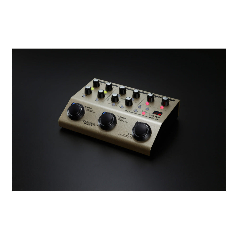 BOSS VE-8 Guitar Channel Create Harmonies Simple to Use Acoustic Singer Pedal