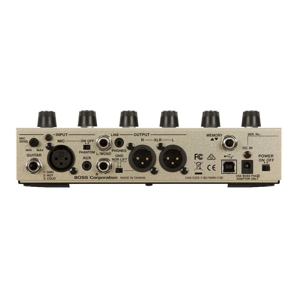 BOSS VE-8 Guitar Channel Create Harmonies Simple to Use Acoustic Singer Pedal