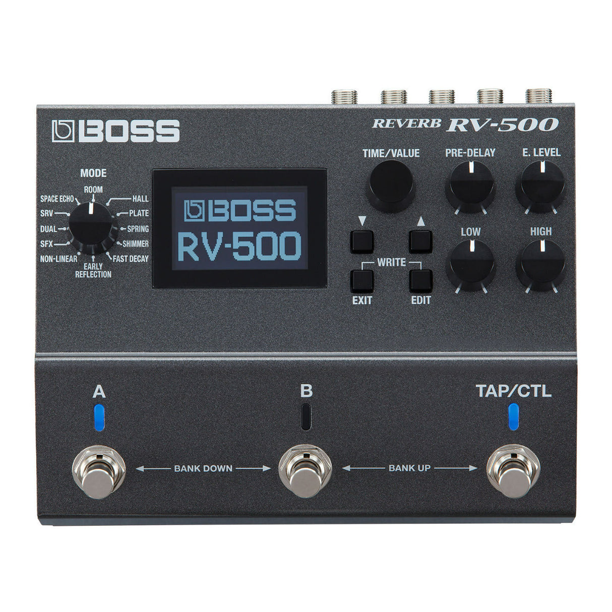 BOSS RV-500 Reverb Processor with 12 Modes, 21 Reverb Algorithm and DSP