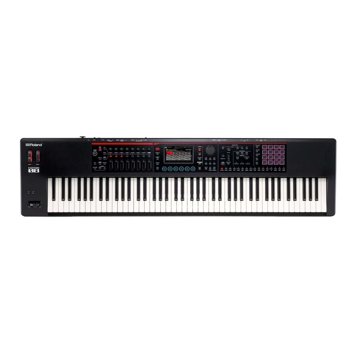 Roland 88-Note FANTOM-08 Synthesizer Keyboard With Color Touchscreen (Open Box)