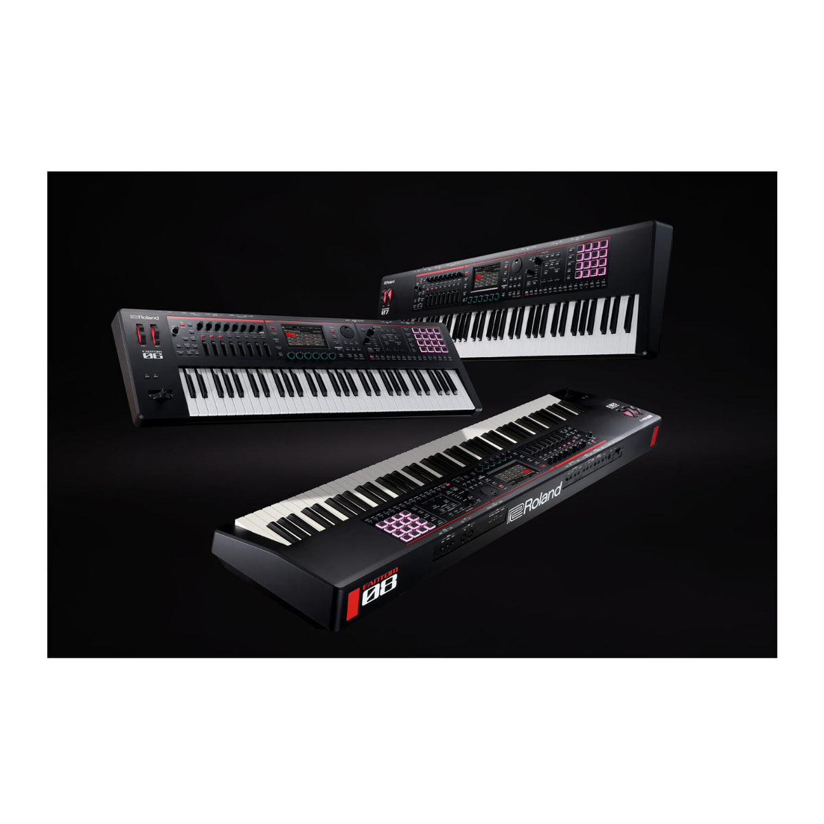 Roland 88-Note FANTOM-08 Synthesizer Keyboard With Color Touchscreen (Open Box)
