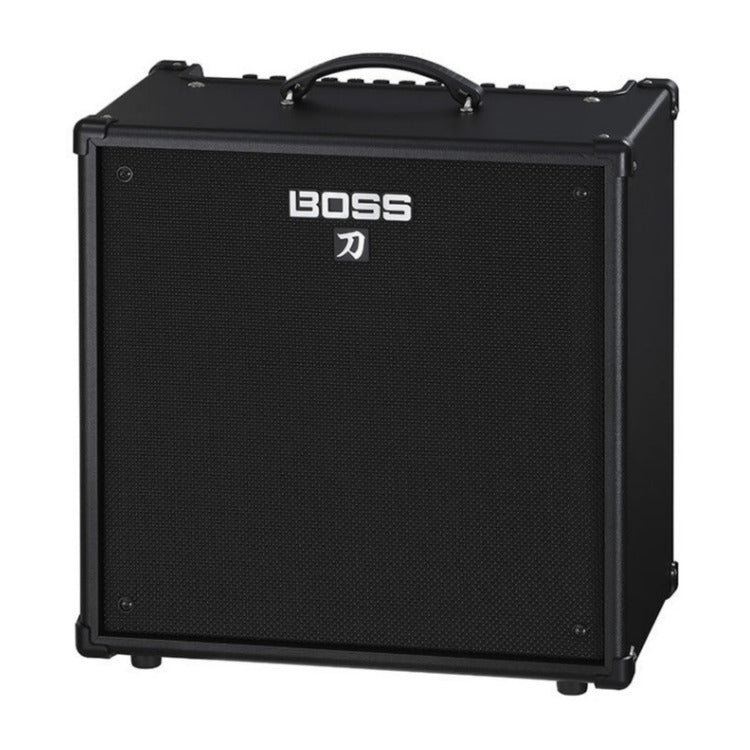 Boss Katana-110 Bass 1 x 10-inch 60-Watt Portable Class AB Power Amp Bundle