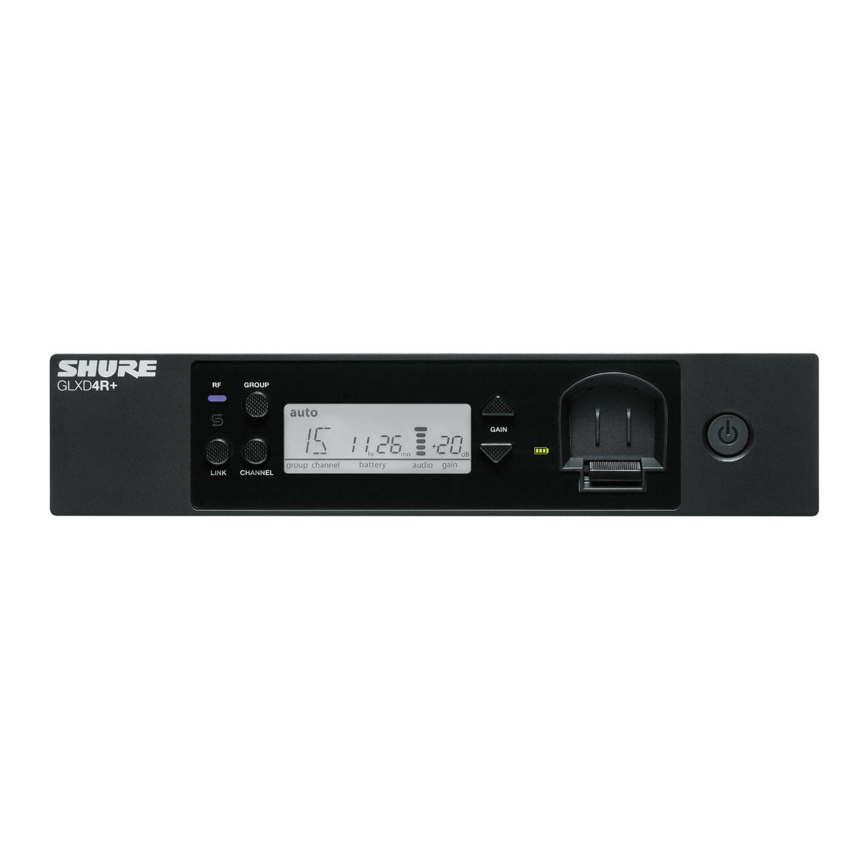 Shure GLXD124R+/85 Z3 Frequency Band Digital Wireless Combo System with SM58