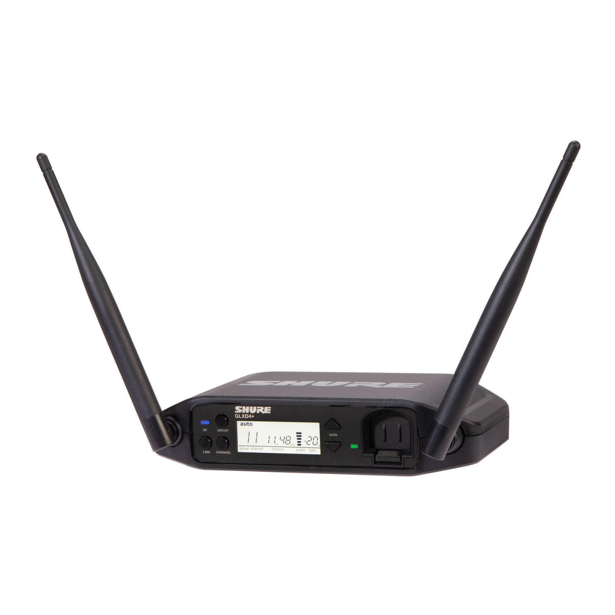 Shure GLXD24+/B87A Z3 Frequency Band Digital Wireless Handheld System (Black)
