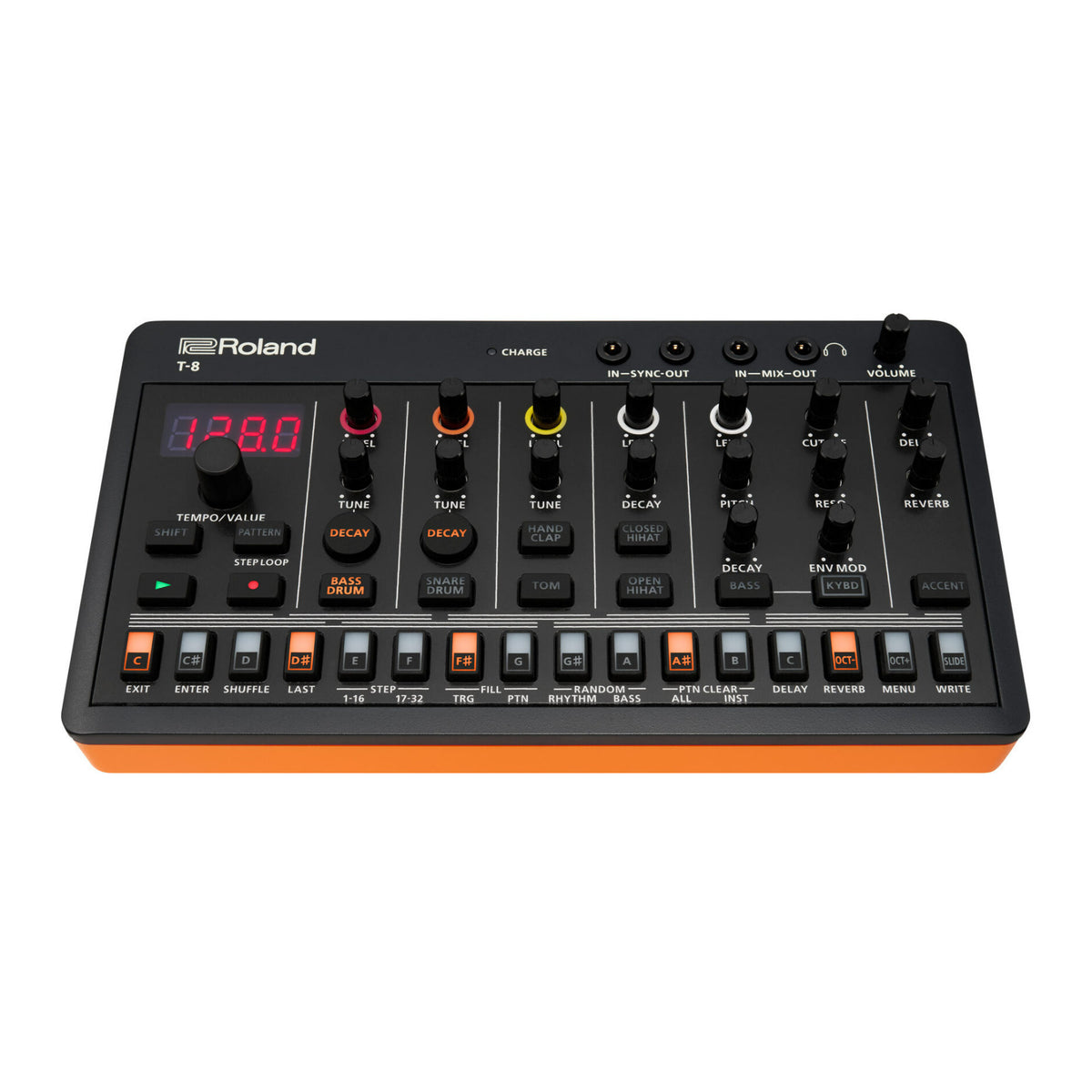 Roland AIRA Compact Ultra-Portable Bass Beat Machine with Six Rhythm Tracks