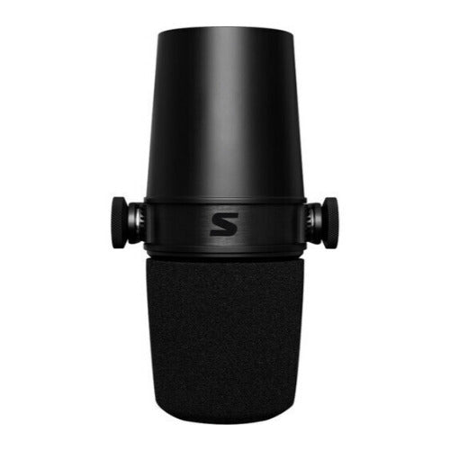 Shure MV7X Dynamic Podcast Microphone with Voice Isolation Technology (Black)