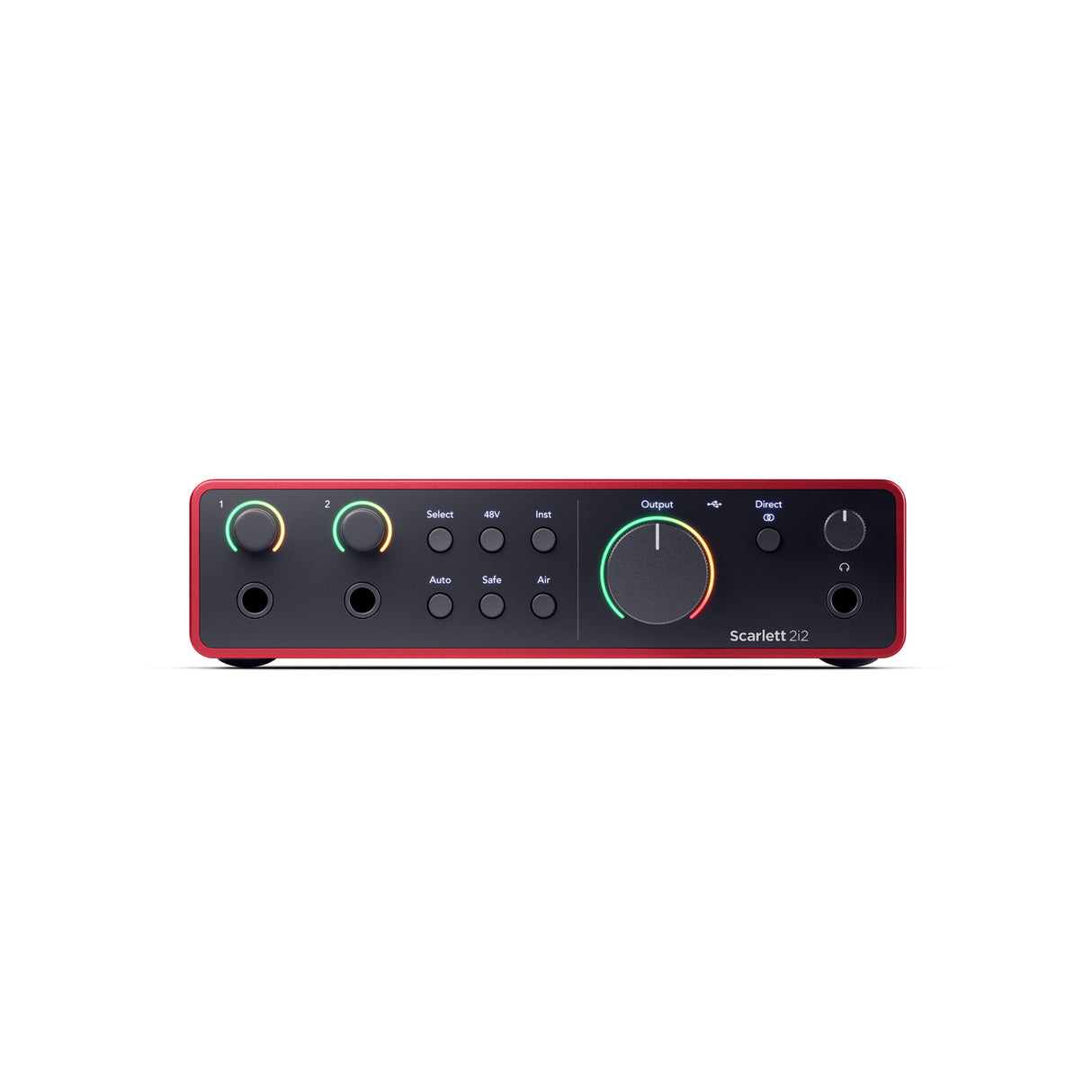 Focusrite Scarlett 2i2 4th Gen USB Audio Interface with Hi-Z Instrument