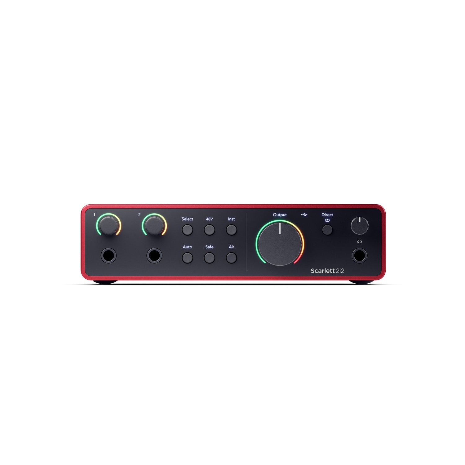 Focusrite Scarlett 2i2 4th Gen USB Audio Interface with Hi-Z Instrument