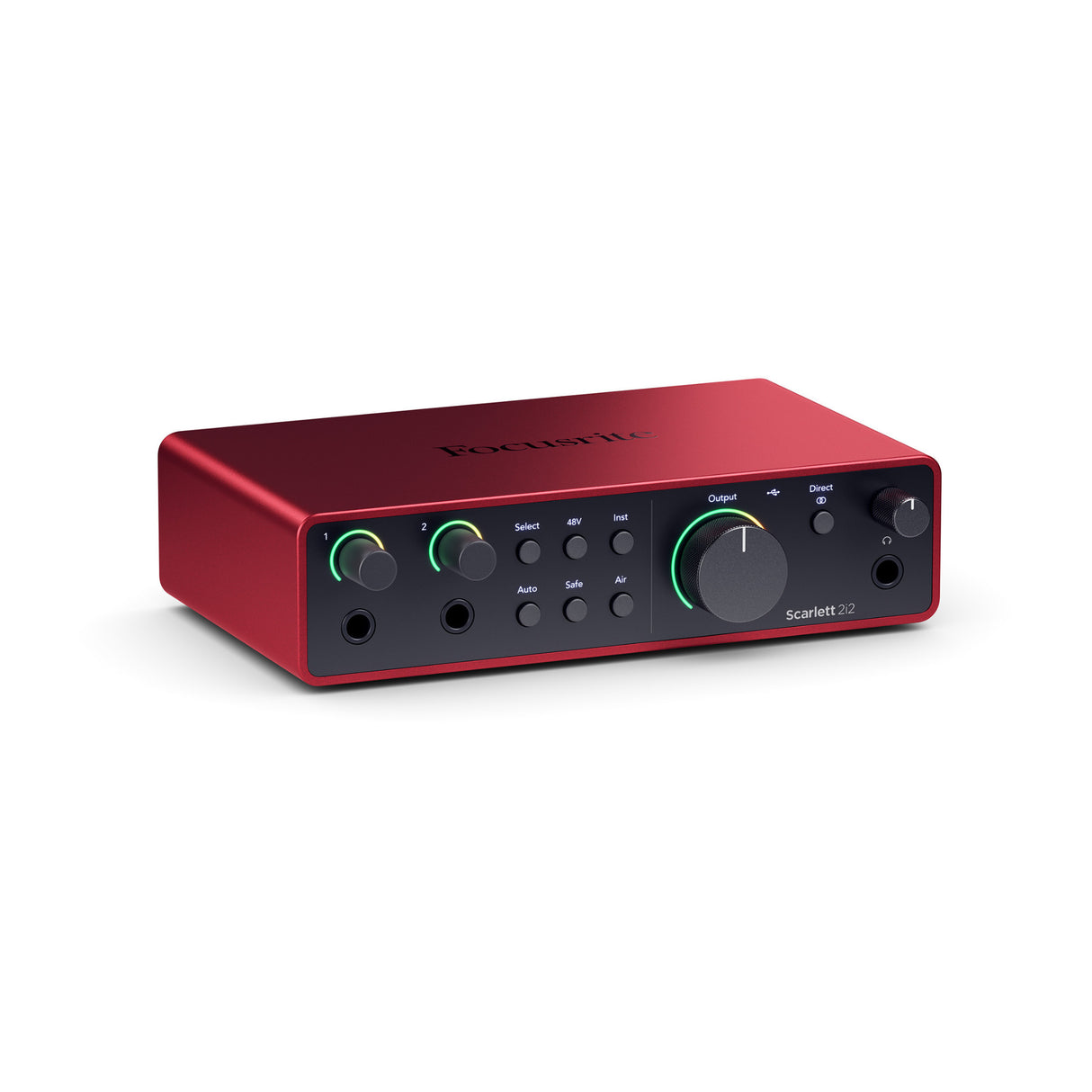 Focusrite Scarlett 2i2 4th Gen USB Audio Interface with Hi-Z Instrument