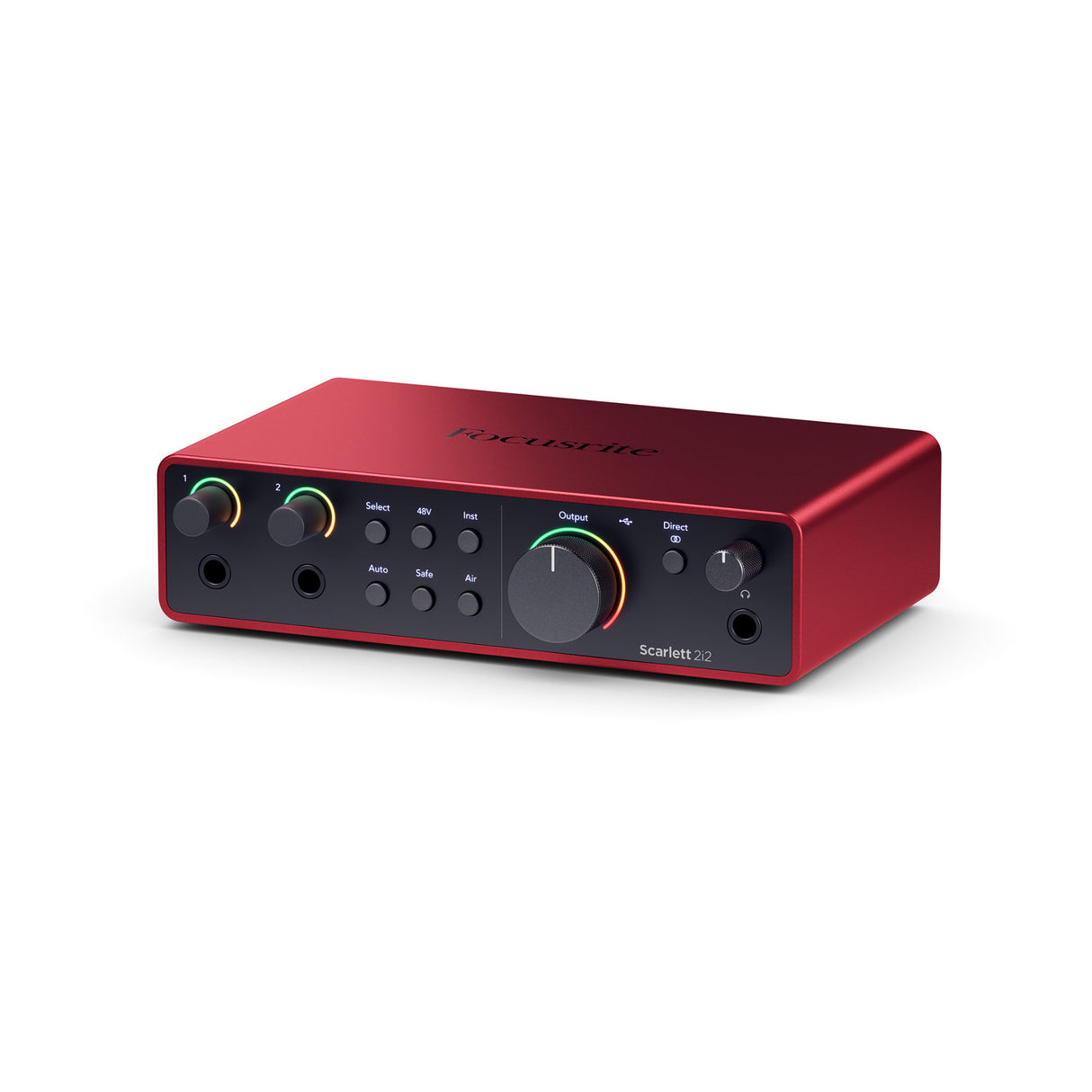 Focusrite Scarlett 2i2 4th Gen USB Audio Interface with Hi-Z Instrument