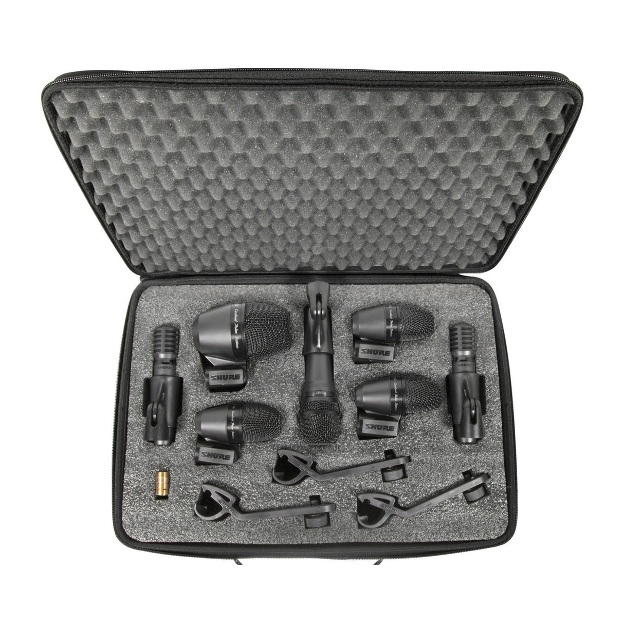 Shure PG ALTA 7-Piece Drum Microphone Kit for Drums, Congas, and Cymbals