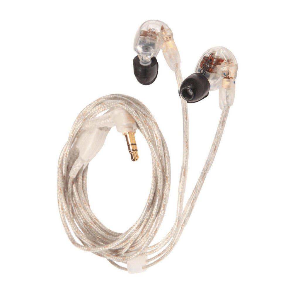Shure SE535 Sound Isolating Earphones with 37dB Noise Cancellation (Clear)