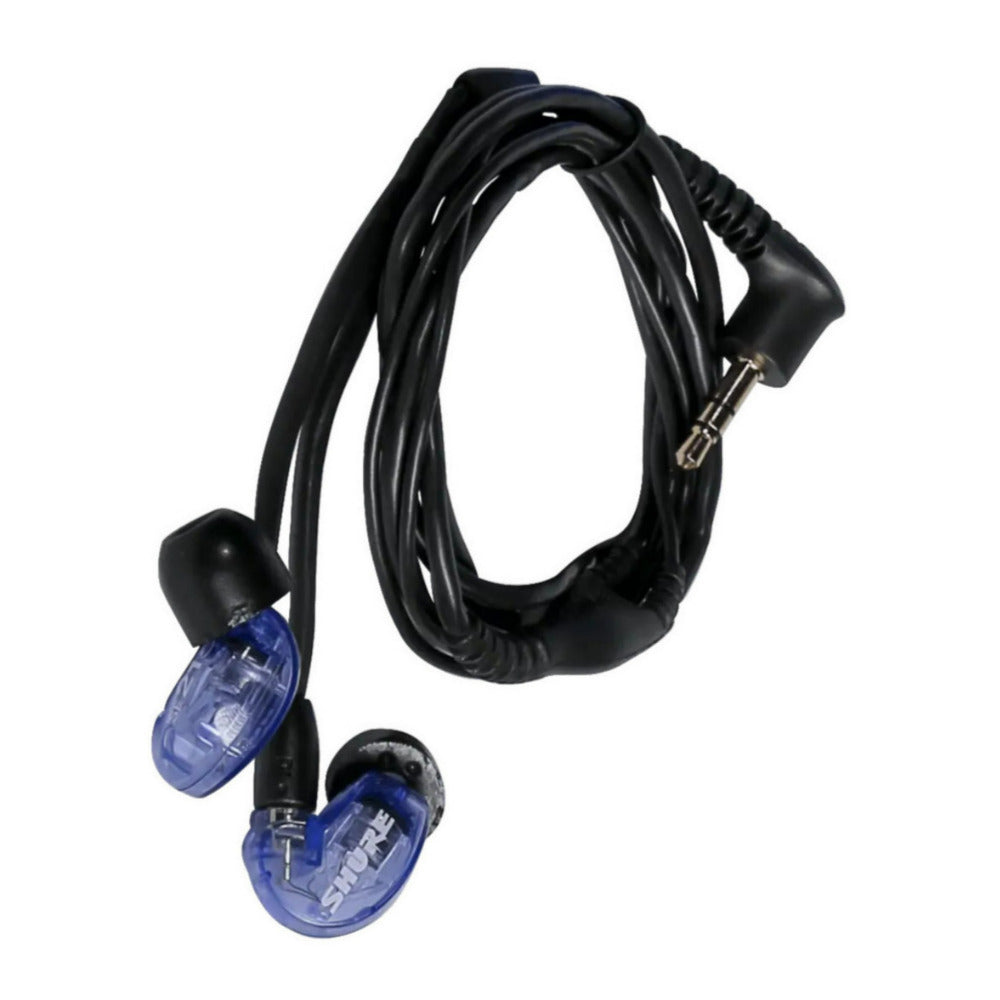Shure SE215 Sound Isolating Earphones with 37dB Noise Cancellation (Purple)