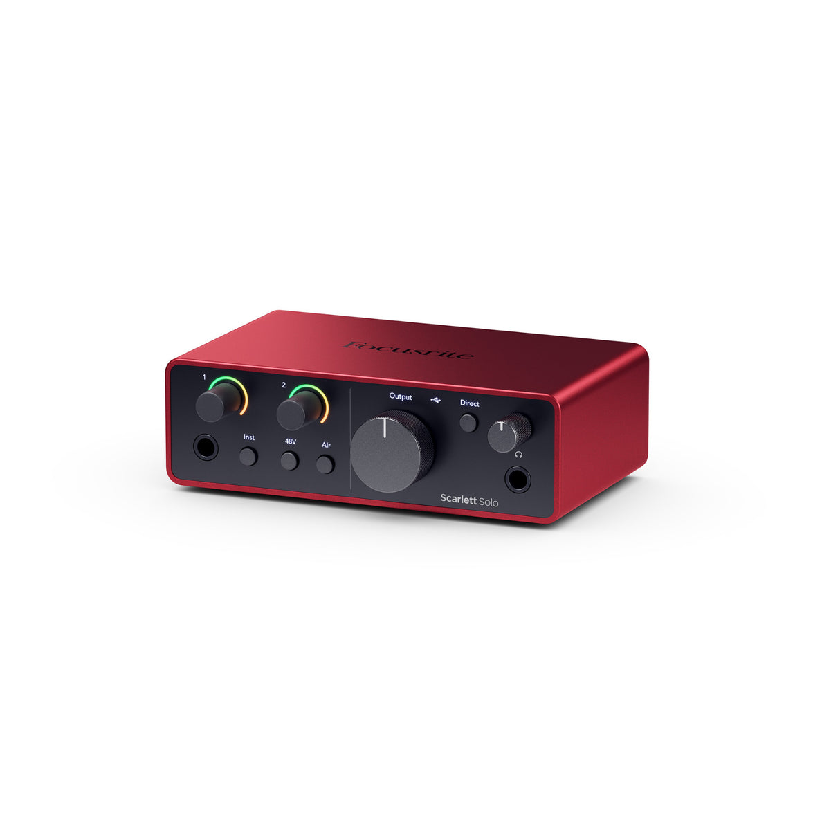 Focusrite Scarlett Solo 4th Gen USB Audio Interface with Scarlett Mic Pre