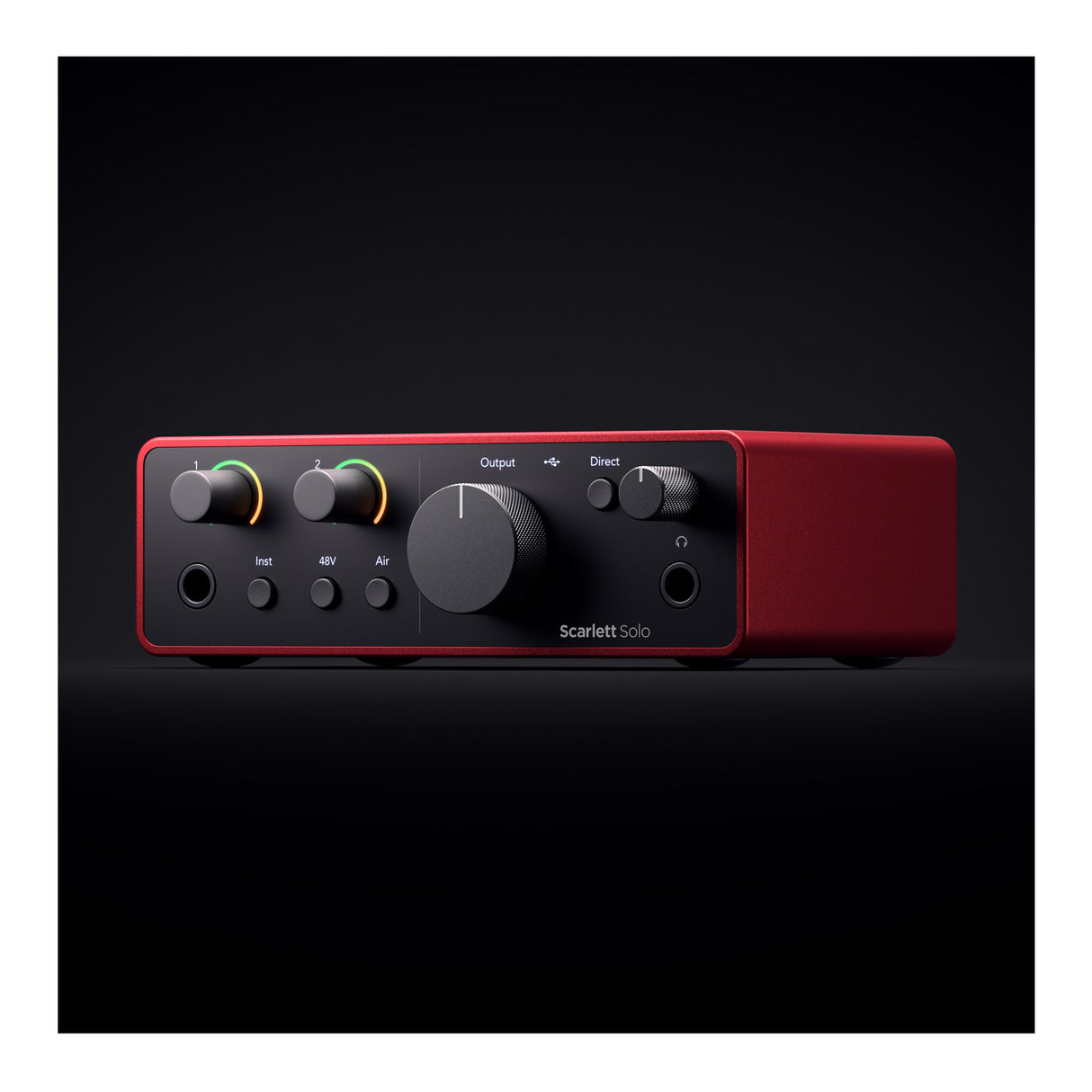 Focusrite Scarlett Solo Studio 4th Gen USB Audio Interface with Scarlett Mic Pre