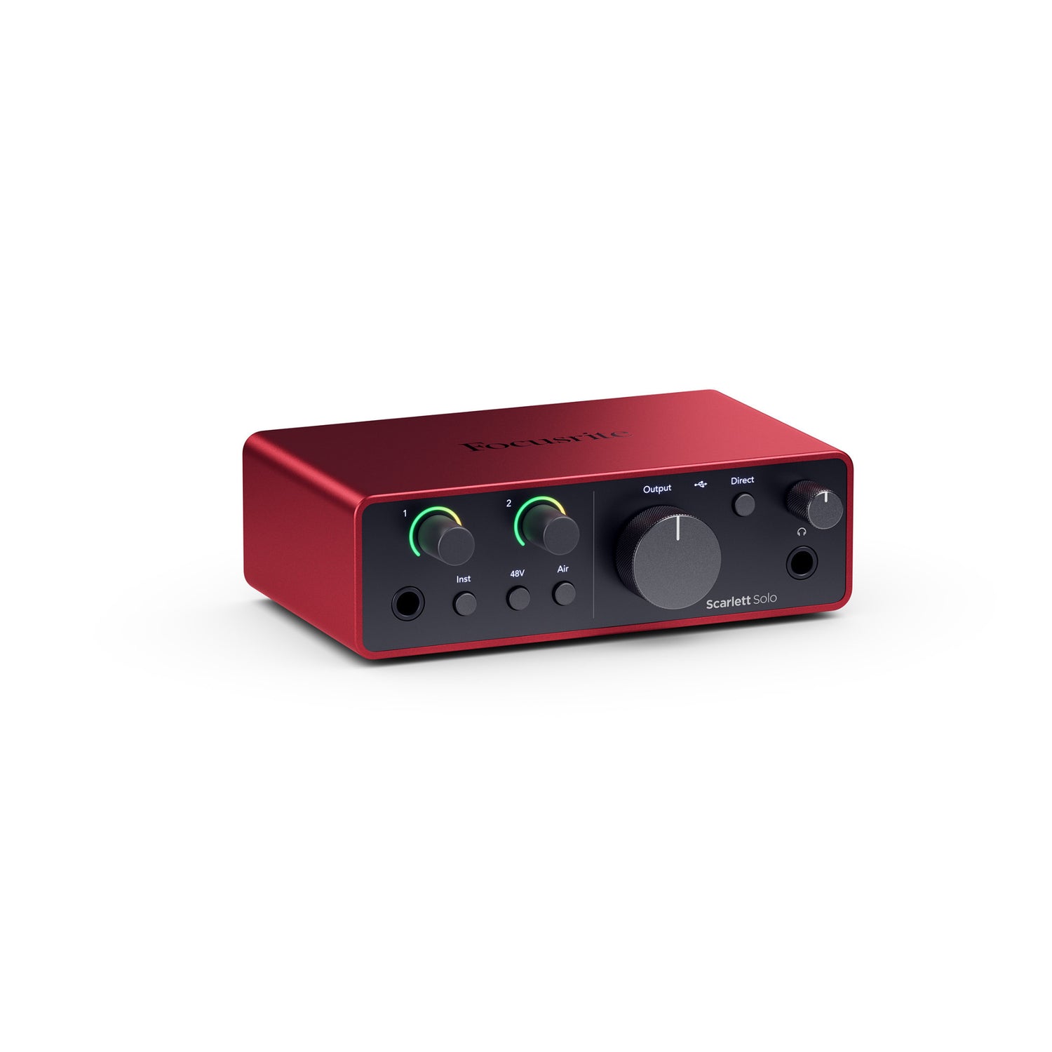 Focusrite Scarlett Solo Studio 4th Gen USB Audio Interface with Scarlett Mic Pre