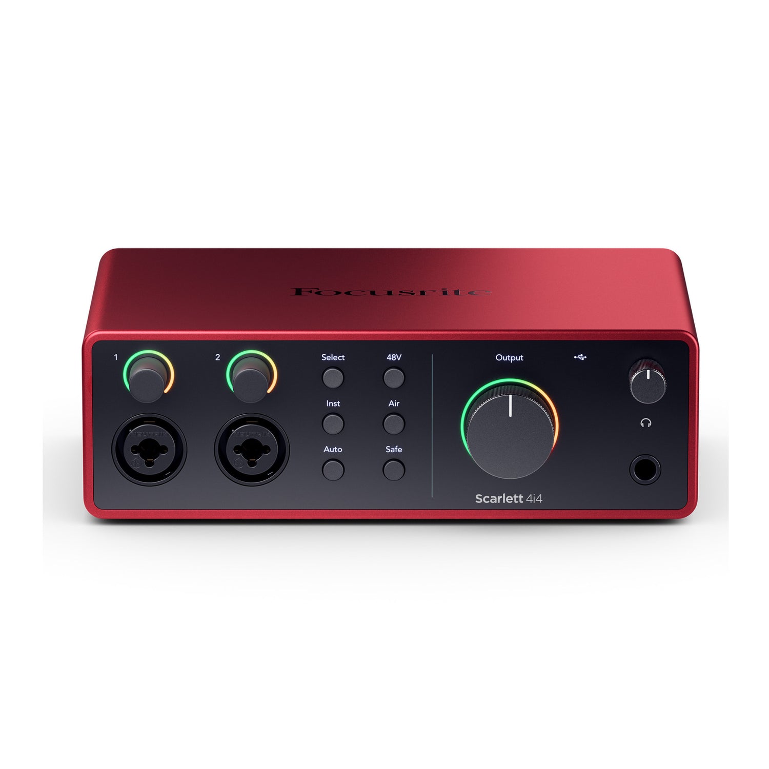 Focusrite Scarlett 4i4 4th Gen USB Audio Interface with Hi-Z Instrument