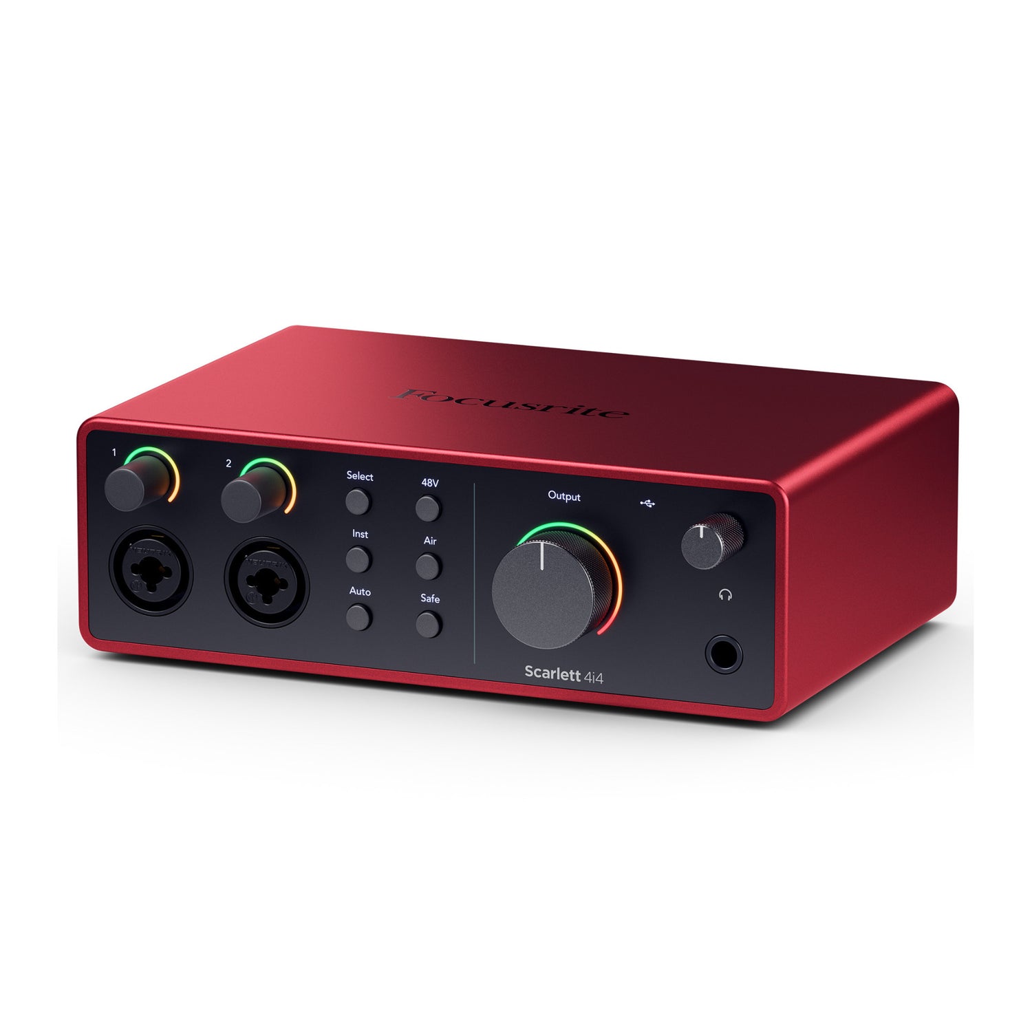 Focusrite Scarlett 4i4 4th Gen USB Audio Interface with Hi-Z Instrument