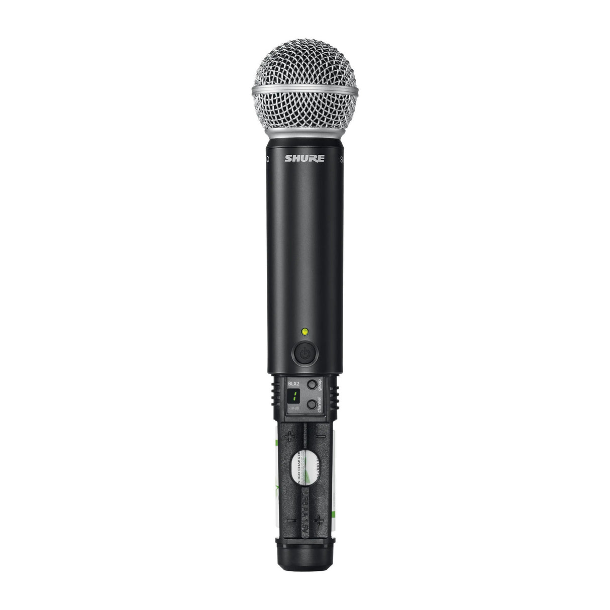 Shure BLX288/SM58 H9 Frequency Band Wireless Dual Microphone System (Silver)