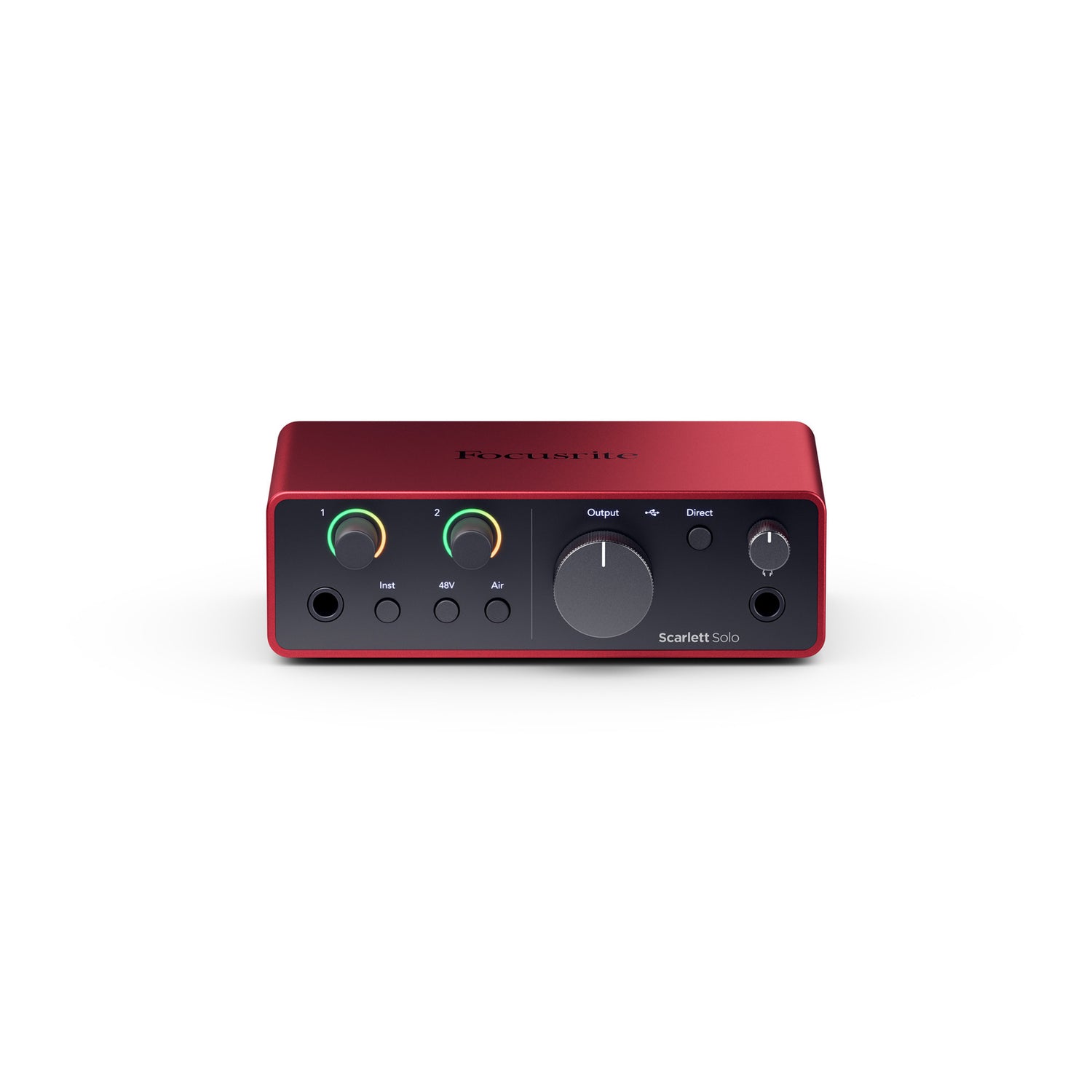 Focusrite Scarlett Solo Studio 4th Gen USB Audio Interface w/Accessories Bundle